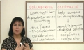 Различие английских слов collaborate и cooperate